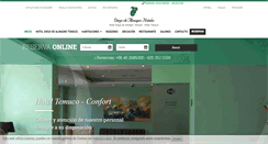 Desktop Screenshot of dahotelestemuco.com
